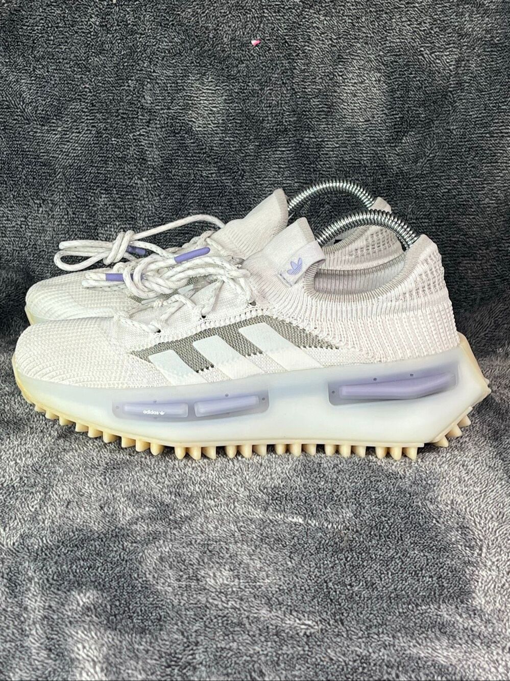 adidas NMD S1 Cloud White Light Purple US Men 5 / Women 6 Sneaker HP5522